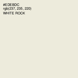 #EDEBDC - White Rock Color Image